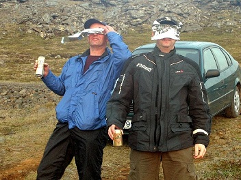 annular eclipse in Iceland, solar eclipse viewing safety
