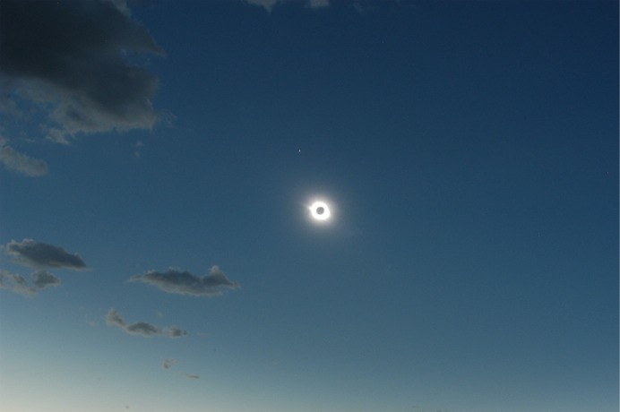 solar eclipse Mercury near the Sun